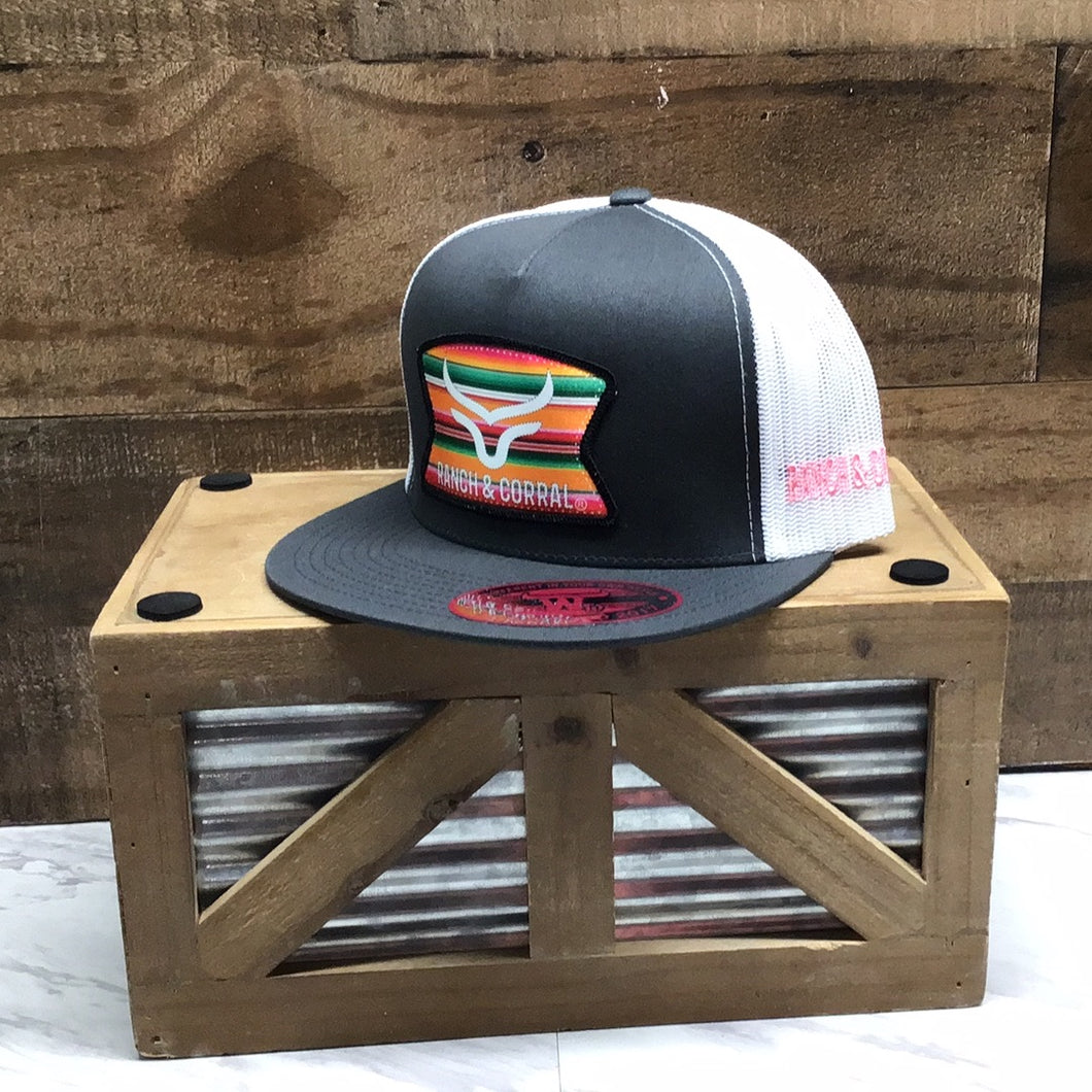 R&C Serape - Grey/White