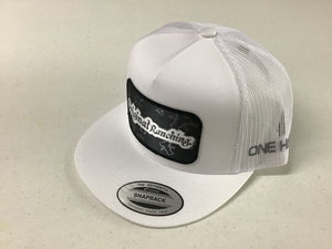 Five Hats- White/White