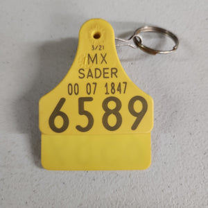 Cow Tag #6589