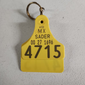 Cow Tag #4715
