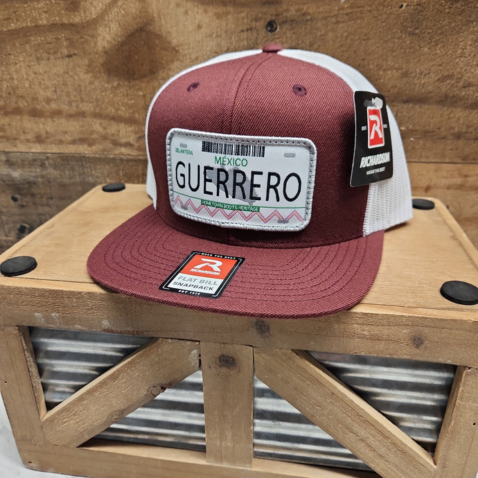 Ww Guerrero  R -Burgundy/White