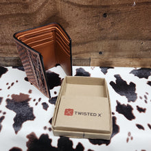 Load image into Gallery viewer, Twisted X  Trifolder  - Cross leather