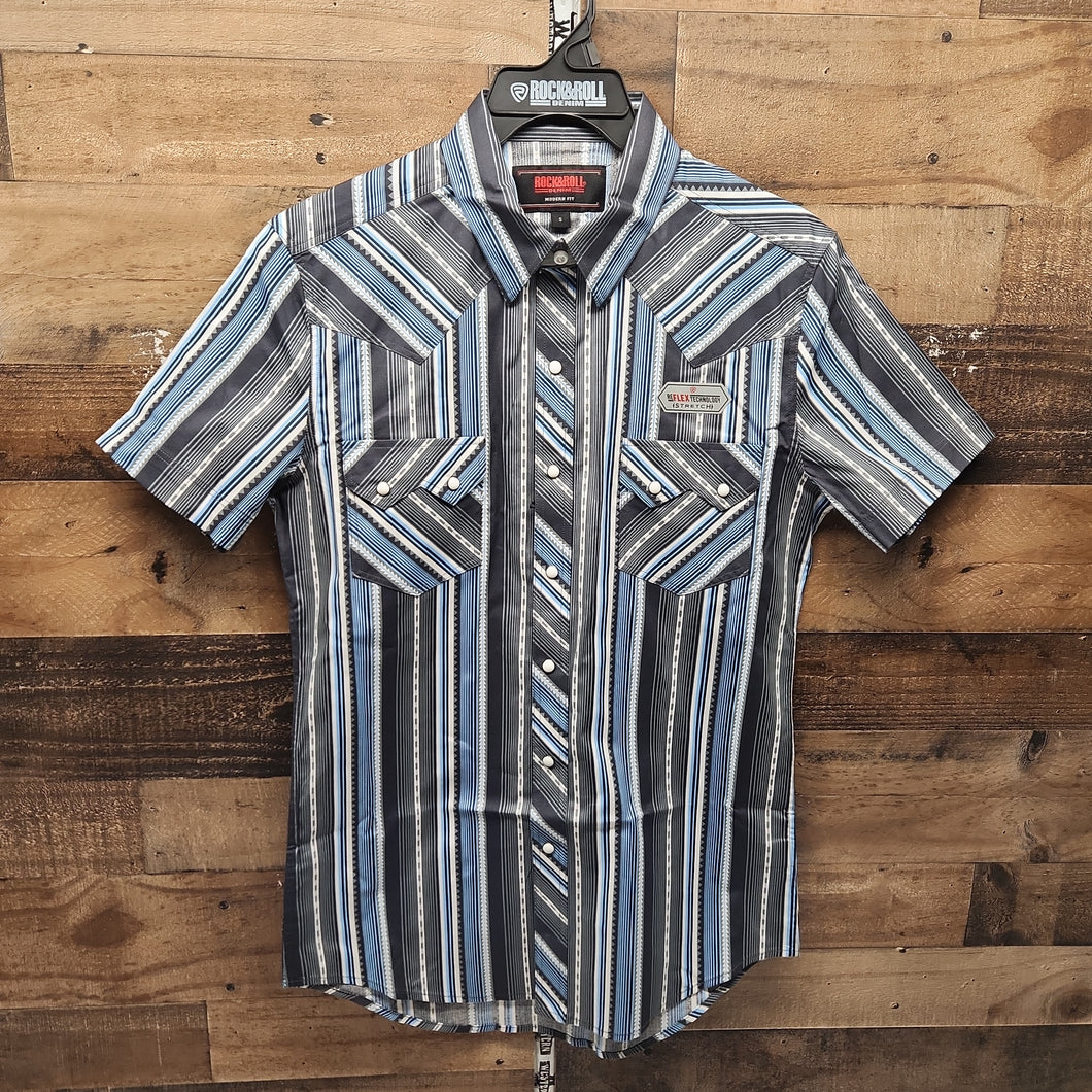 Rock & Roll Men’s Shirt - Blue