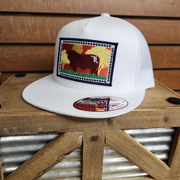 Rancho Texas El Colorado Bull - White/White