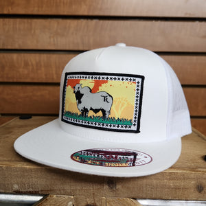 Rancho Texas El Plateado Bull - White/White