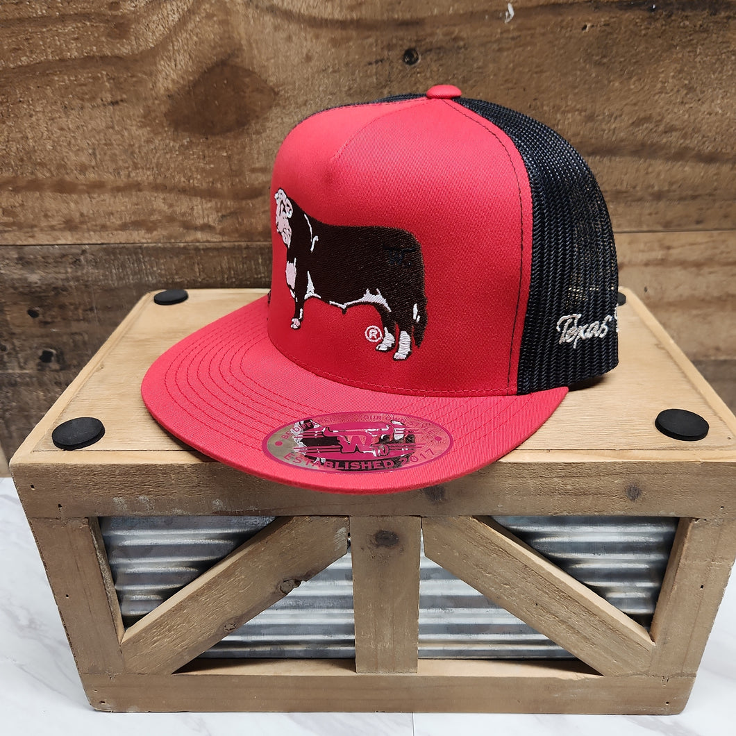 Brown Bull - Red/Black