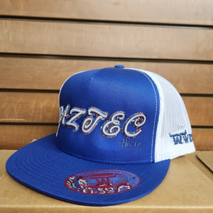 AZTEC Hat CO. - Blue/White