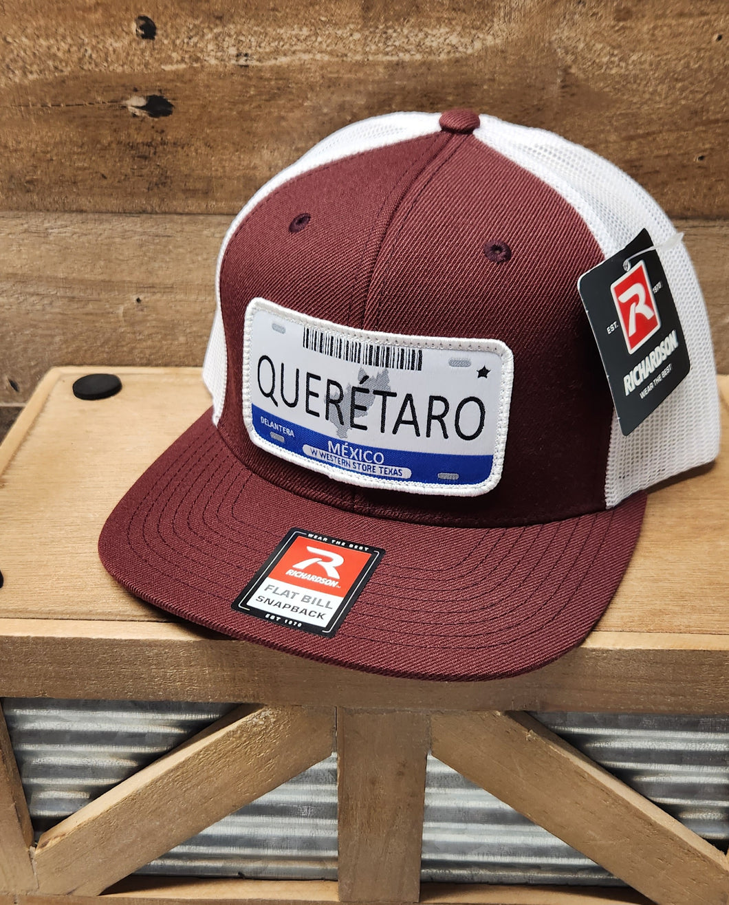 Queretaro R - Burgundy/White