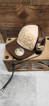 Load image into Gallery viewer, Piales Flores con Jareta - Brown/Beige/Brown