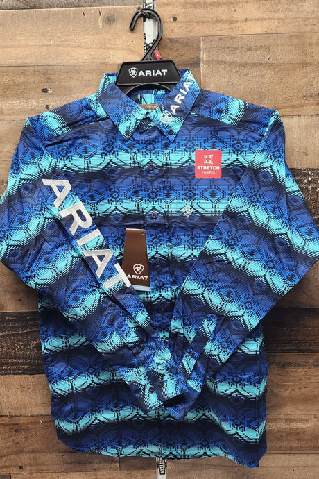 Ariat Men's Maison Classic Shirt - Olympian Blue