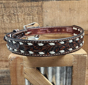 3D Boys Belt Little Star - Brown/White