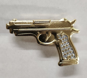 Golden Gun Pin