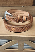 Load image into Gallery viewer, Nocona Belt - Tooled leather