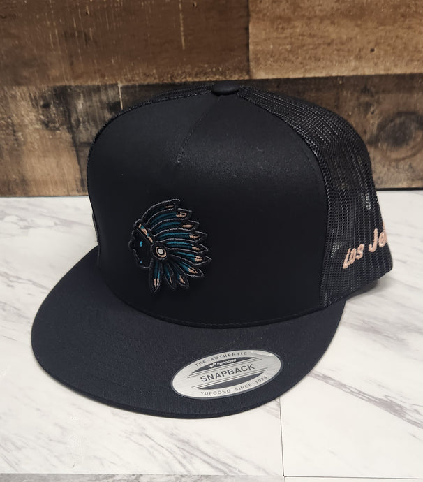 Apache Pluma Azul - Black/Black