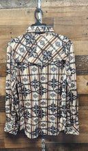 Load image into Gallery viewer, R&amp;R Aztec Ripstop Snap - Natural