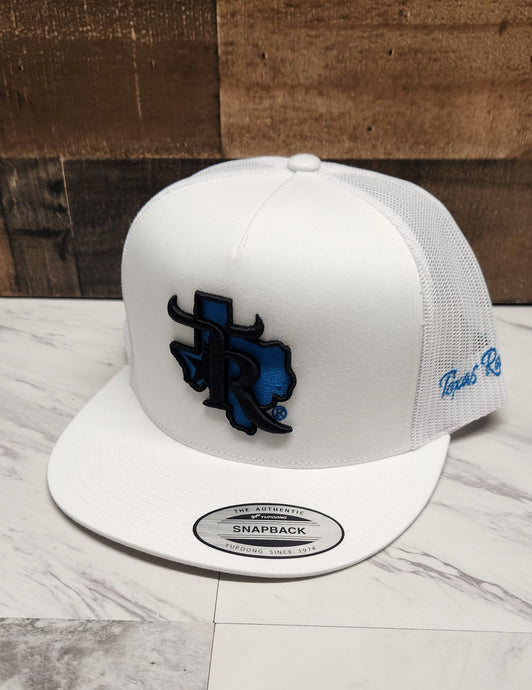 Blue State - White/White