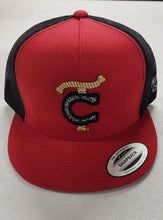 Load image into Gallery viewer, Four Hats  - Red/Black