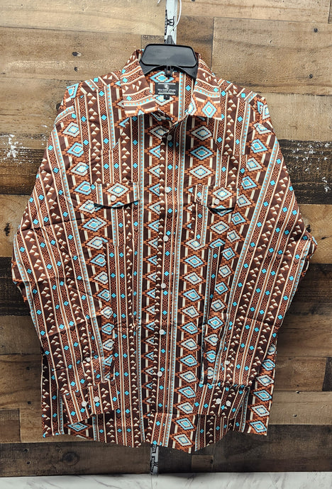 TR Aztec Shirt Men's - Brown