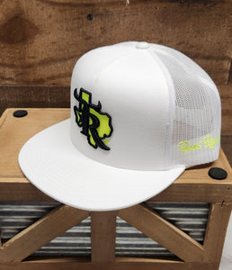 Fluorescente Black Logo - White/White