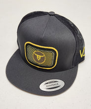 Load image into Gallery viewer, Five Hats - Grey/ Black