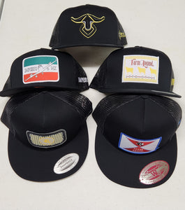 Five Hats - Black/Black