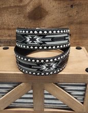 Load image into Gallery viewer, Ariat Men&#39;s Belt - Geometric/Grey/Black