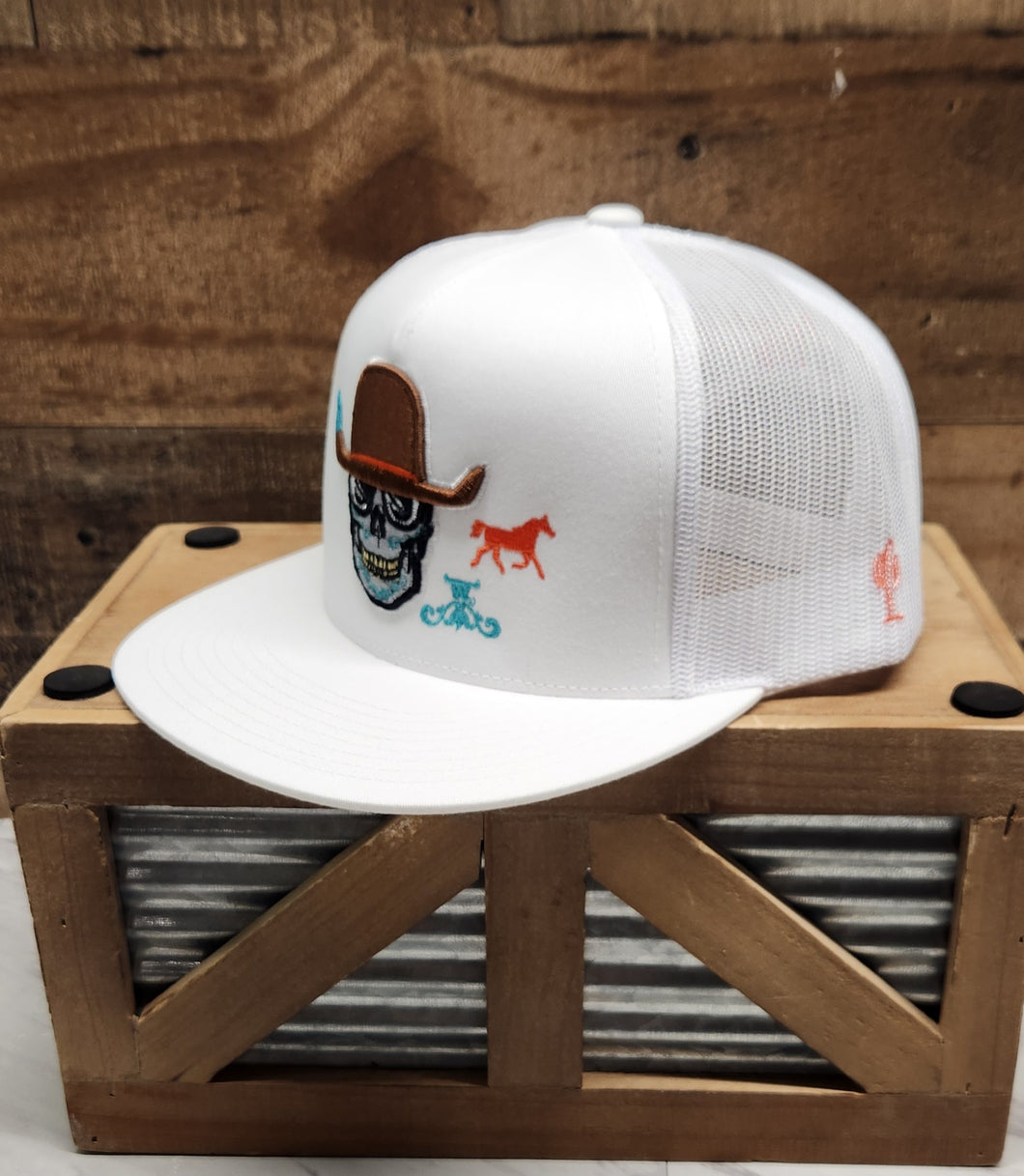 Crazy Cowboy - White/White