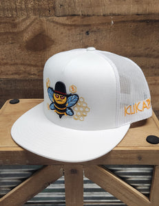 Bee - White/White