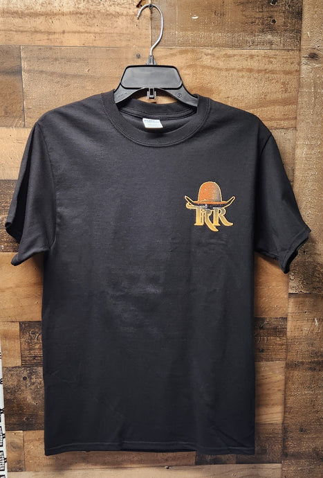 Texas Ranch Hat T-Shirt Unisex - Jet Black