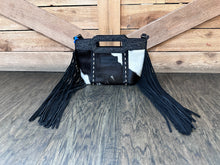 Load image into Gallery viewer, Women’s Wrangler black cowhide purse