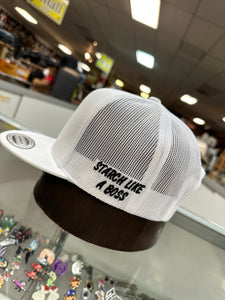 Starch Boyz Title Cap - White/White