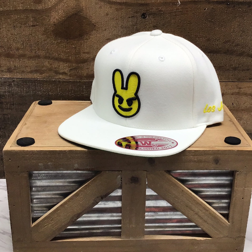 Los Jefes Happy Bunny Cap - Beige/Beige