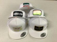 Load image into Gallery viewer, Five Hats- White/White