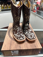 Load image into Gallery viewer, TR Cow Print Men’s Boots / Brown