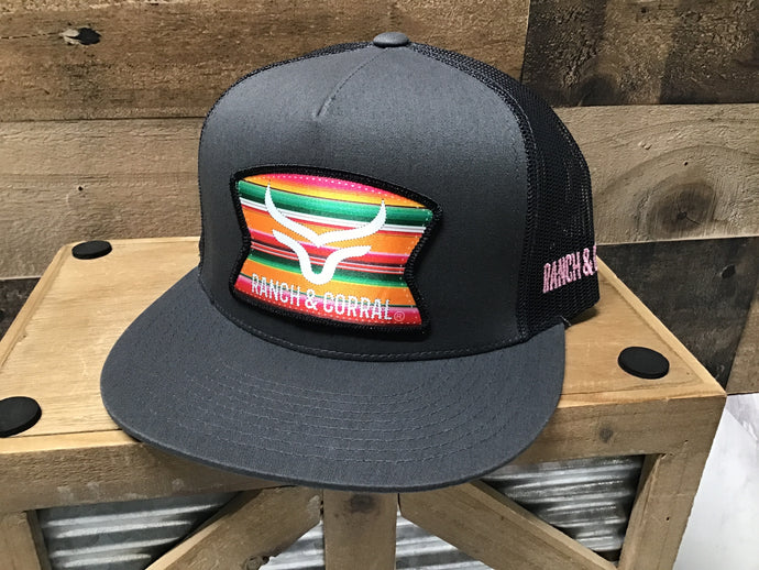 Serape - Grey/Black