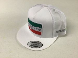 Five Hats- White/White