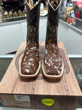 Load image into Gallery viewer, TR Cow Print Men’s Boots / Brown