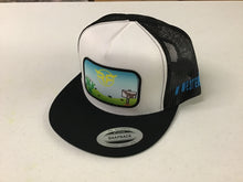 Load image into Gallery viewer, Five Hats - Black/White/Black