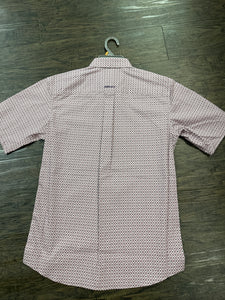 Ariat Men,s WF Rafael SS SHRT- Lilac