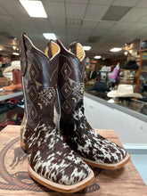 Load image into Gallery viewer, TR Cow Print Men’s Boots / Brown
