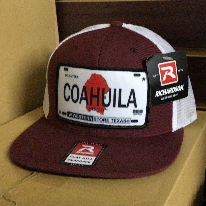 Coahuila R - Burgundy/White