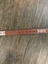 Load image into Gallery viewer, 3D Men’s leather Aztec belt (Size 38)