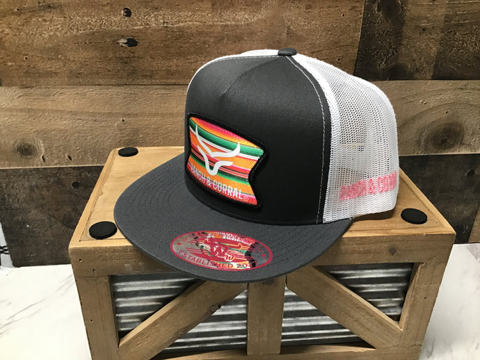 R&C Serape - Grey/White