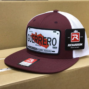 Guerrero R - Burgundy/White