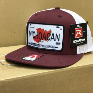 Michoacán R - Burgundy/White