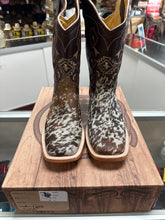 Load image into Gallery viewer, TR Cow Print Men’s Boots / Brown