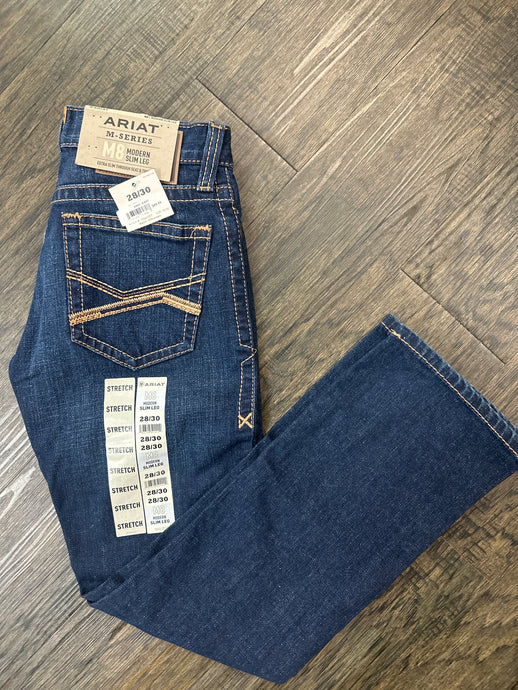 Ariat Men’s Jeans M8 Modern Slim Leg