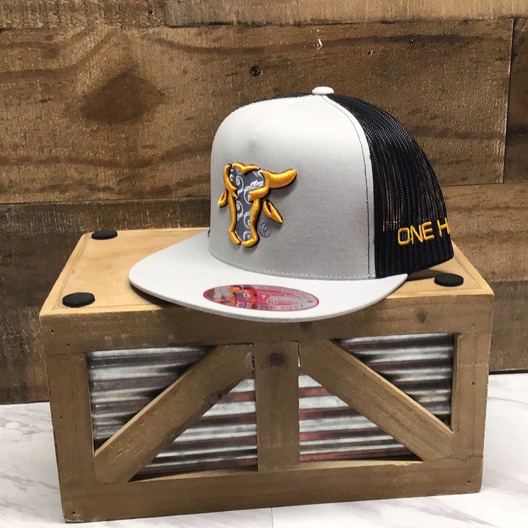 ONE Horn Gold - light Grey/Black