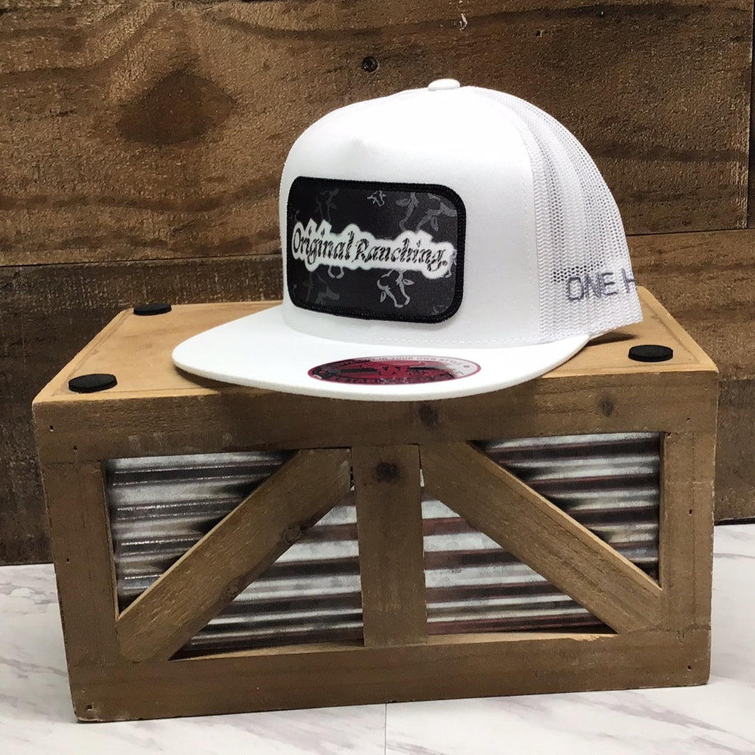 ONE Horn Original Ranching - White/White