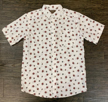 Load image into Gallery viewer, Men’s Ariat white Aztec shirt (Small)